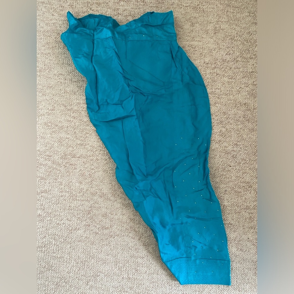 Blue Anarkali with Salwaar - Picture 13 of 16
